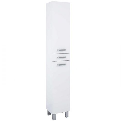 Vysoká skrinka do kúpeľne 30 2D 1S white HG NN