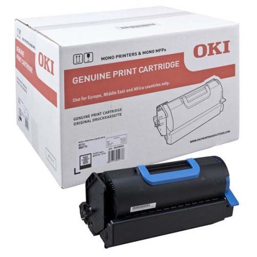 OKI originál toner 45439002, black, 36000str., OKI MB770, B731