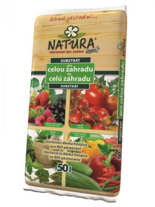 Natura substrat na celu zahradu  50l