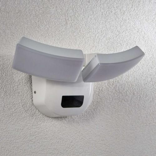 Vonkajšie nástenné LED svetlo Nikias snímač 2-pl.