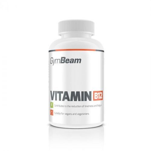 GymBeam Vitamín B12 90 tab. bez príchute