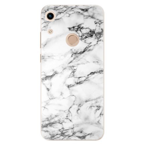 Odolné silikónové puzdro iSaprio - White Marble 01 - Huawei Honor 8A
