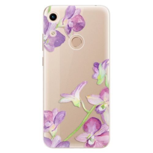 Odolné silikónové puzdro iSaprio - Purple Orchid - Huawei Honor 8A