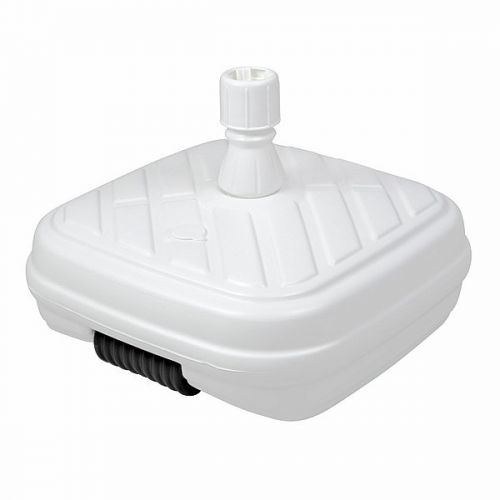 DOPPLER DOPPLER Plastový plniteľný sokel DESIGN s kolieskami 50 kg (biely)