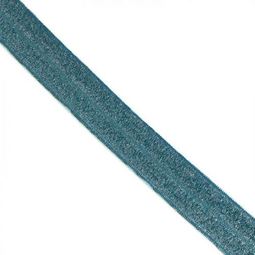 Lemovacia guma glitter 20 mm petrol