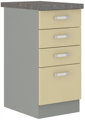 Skrinka do kuchyne Karmen 40d 4s bb