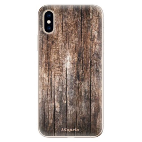 Odolné silikónové puzdro iSaprio - Wood 11 - iPhone XS