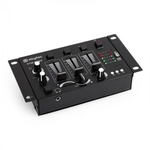 3/2–kanálový DJ mixážny pult Skytec STM-3020, MP3, USB vstup