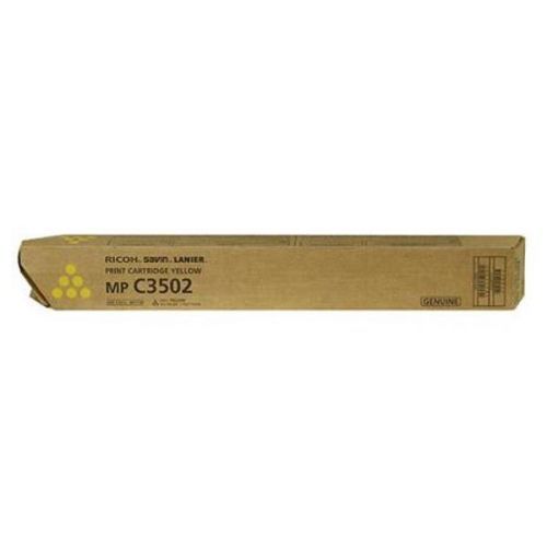 Ricoh originál toner 841652, 842017, 841740, yellow, 18000str., Ricoh MPC 3002, 3502