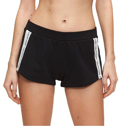 Calvin Klein Dámske šortky Short KW0KW01004-BEH PVH Black L