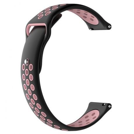 Xiaomi Amazfit Bip Silicone Sport remienok, Black/Pink