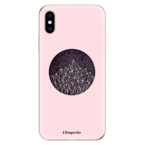 Odolné silikónové puzdro iSaprio - Digital Mountains 10 - iPhone XS