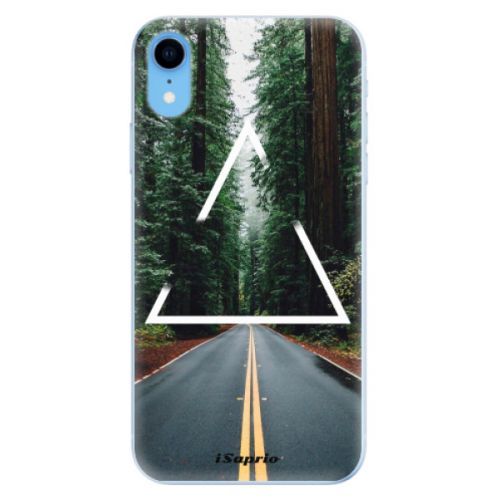 Odolné silikónové puzdro iSaprio - Triangle 01 - iPhone XR