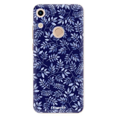 Odolné silikónové puzdro iSaprio - Blue Leaves 05 - Huawei Honor 8A