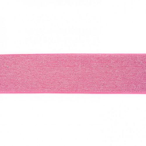 Guma hladká 5 cm glitter fuchsia