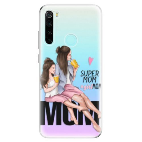 Odolné silikónové puzdro iSaprio - Milk Shake - Brunette - Xiaomi Redmi Note 8