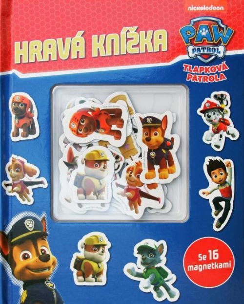 Tlapková patrola: Hravá knížka (Se 16 magnetkami)