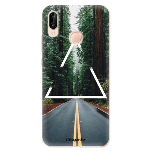 Odolné silikónové puzdro iSaprio - Triangle 01 - Huawei P20 Lite
