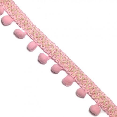 Lemovacia bambuľka CROSS pink