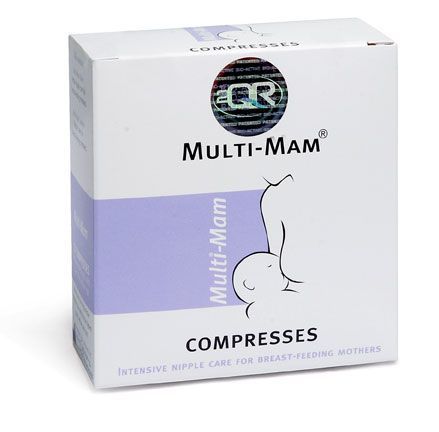 Multi-Mam Compresses hojivý obklad pre dojčiace matky 12ks