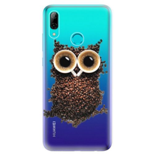 Odolné silikonové pouzdro iSaprio - Owl And Coffee - Huawei P Smart 2019