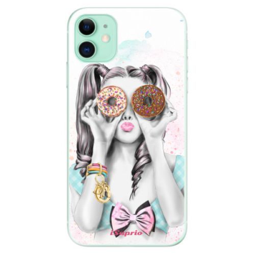 Odolné silikónové puzdro iSaprio - Donuts 10 - iPhone 11