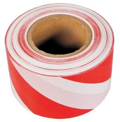 SPOKAR SPOKAR Páska výstražná červeno-biela - 80mm x 250 ml