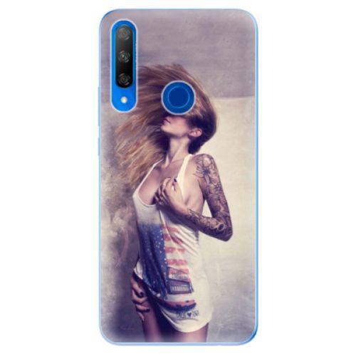 Odolné silikónové puzdro iSaprio - Girl 01 - Huawei Honor 9X