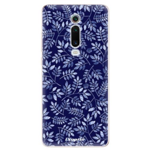 Odolné silikónové puzdro iSaprio - Blue Leaves 05 - Xiaomi Mi 9T Pro