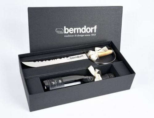 BERNDORF Darčekový box so šabľou na sabráž, Berndorf
