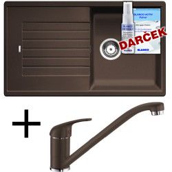 BLANCO ZIA 5 S + DARAS silgranit káva