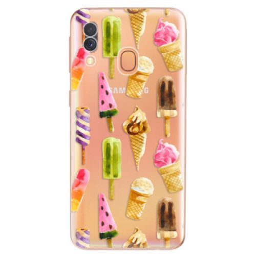 Odolné silikónové puzdro iSaprio - Ice Cream - Samsung Galaxy A40