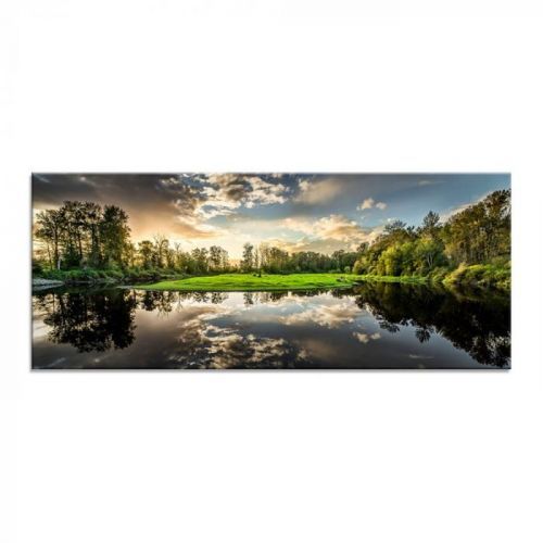 Obraz Styler Glasspik Nature, 50 × 125 cm
