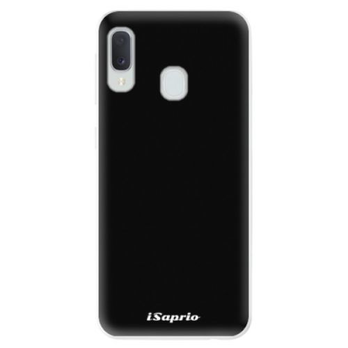 Odolné silikónové puzdro iSaprio - 4Pure - černý - Samsung Galaxy A20e
