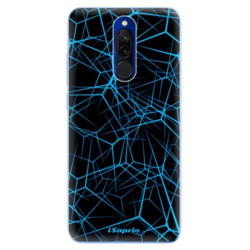 Odolné silikónové puzdro iSaprio - Abstract Outlines 12 - Xiaomi Redmi 8