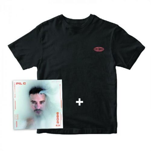 Pil C - Balík CD + Tričko 2086 - Muž, Čierna, XL
