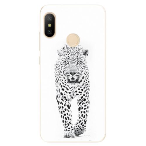Odolné silikónové puzdro iSaprio - White Jaguar - Xiaomi Mi A2 Lite