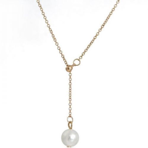 Náhrdelník Bijoux Maxi Pearl-Zlatá KP1714