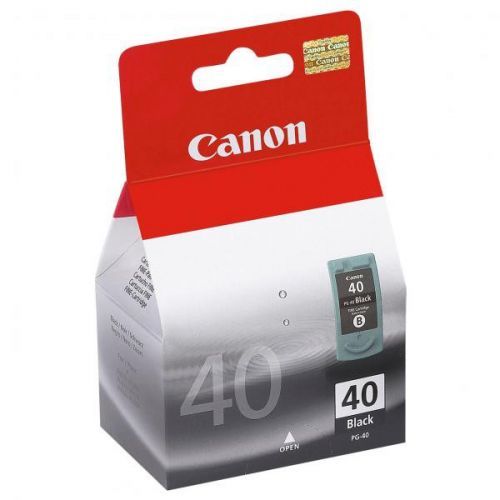 Canon originál ink PG40, black, blister s ochranou, 490str., 16ml, 0615B042, 0615B006, Canon iP1600, 2200, MP150, 170, 450