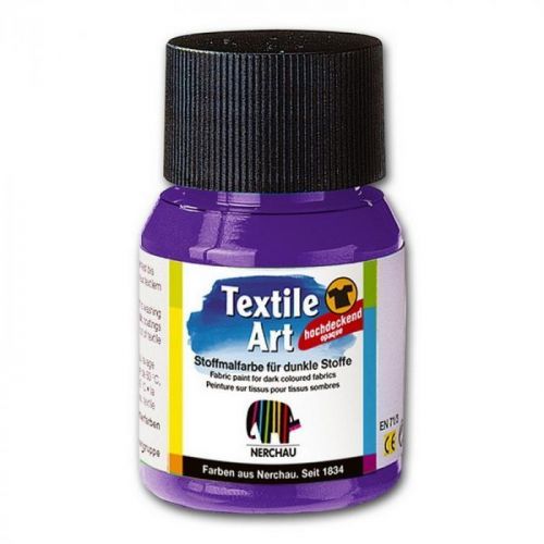 Nerchau Farba na tmavý textil - zažehlovacia - svetlo modrá 144418 - 59 ml