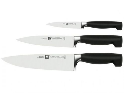 Zwilling Four Star sada nožov - 3 ks (kuchársky, plátkovací, špikovací)