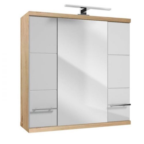 Zrkadlová skrinka Bari E70 3D0S dub sonoma