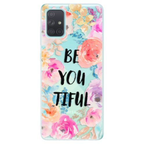 Odolné silikónové puzdro iSaprio - BeYouTiful - Samsung Galaxy A71