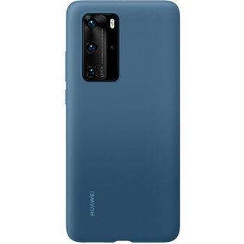 Huawei Original Silikonový Kryt pro Huawei P40 Pro Ink Blue (EU Blister)