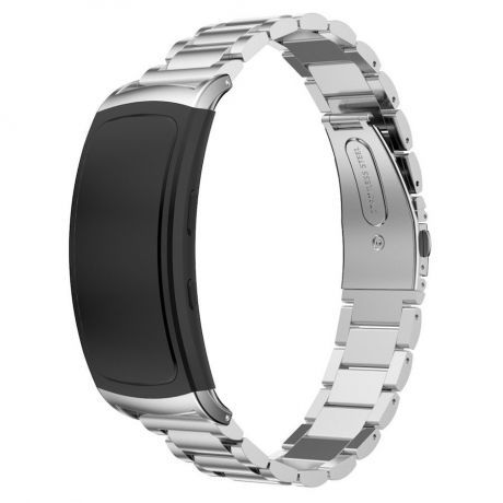 Samsung Gear Fit 2 Stainless Steel remienok, Silver