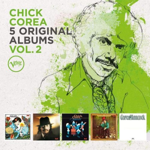 CD COREA CHICK - 5 ORIGINAL ALBUMS, VOL. 2