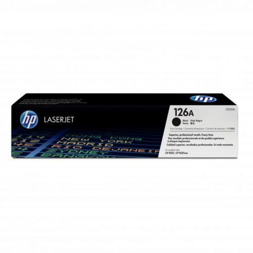 HP originál toner CE310A, black, 1200str., HP 126A, HP LaserJet Pro CP1025, 1025nw, MFP M175
