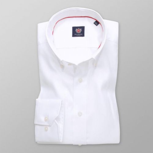 Pánska košeľa Slim Fit s hladkým vzorom 11340