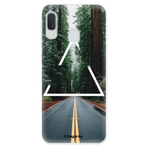 Odolné silikónové puzdro iSaprio - Triangle 01 - Samsung Galaxy A20e
