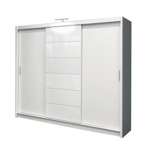 Skriňa Malibu 250 cm biela
